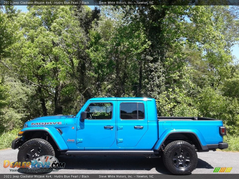 2021 Jeep Gladiator Mojave 4x4 Hydro Blue Pearl / Black Photo #1