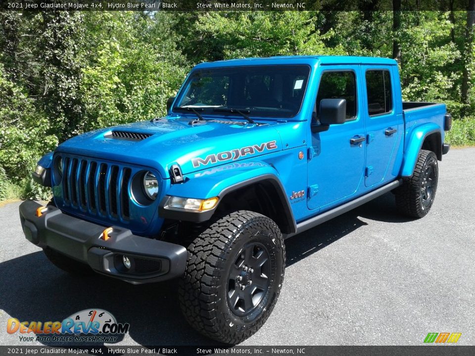 2021 Jeep Gladiator Mojave 4x4 Hydro Blue Pearl / Black Photo #2