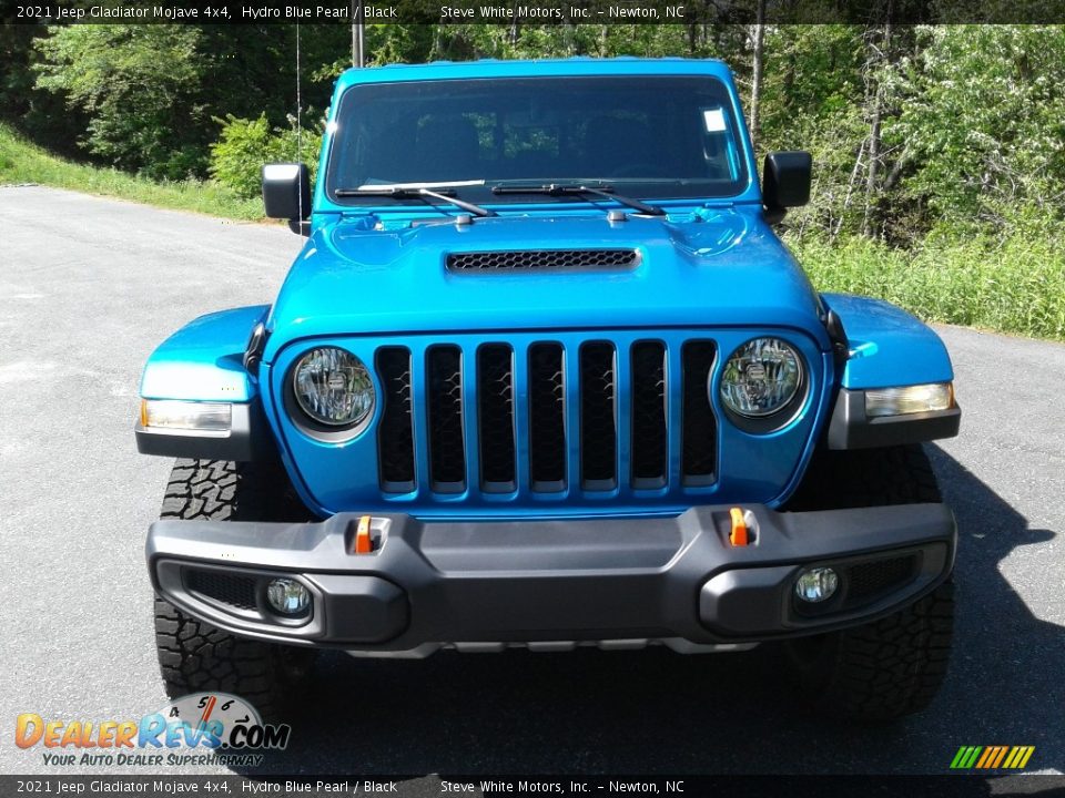 2021 Jeep Gladiator Mojave 4x4 Hydro Blue Pearl / Black Photo #3