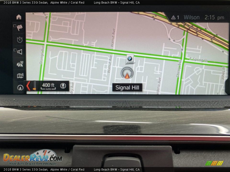 2018 BMW 3 Series 330i Sedan Alpine White / Coral Red Photo #24