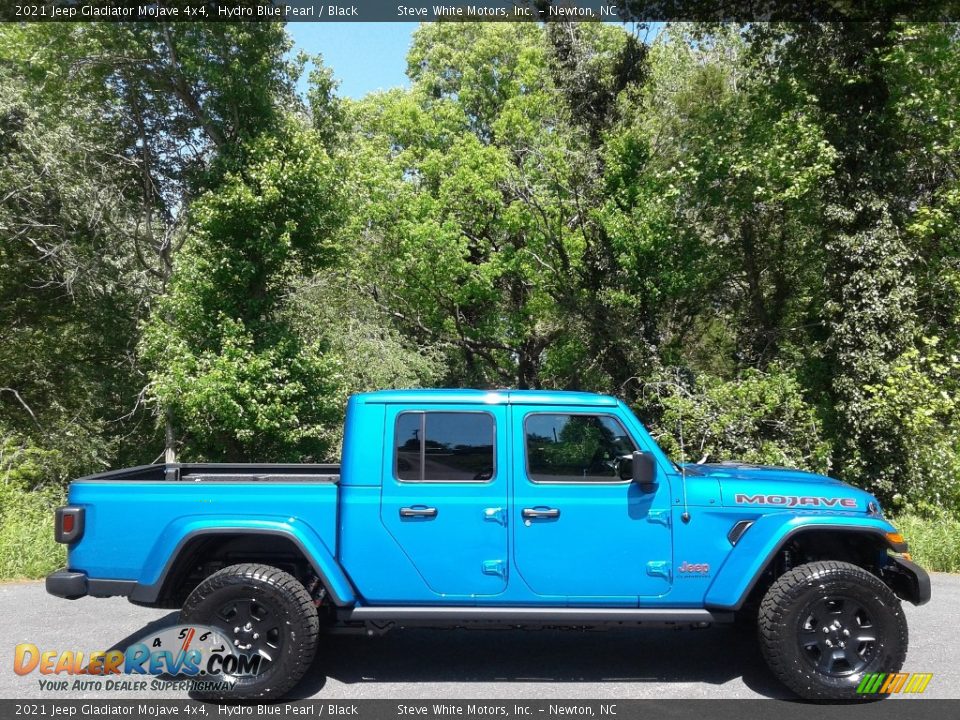 2021 Jeep Gladiator Mojave 4x4 Hydro Blue Pearl / Black Photo #5