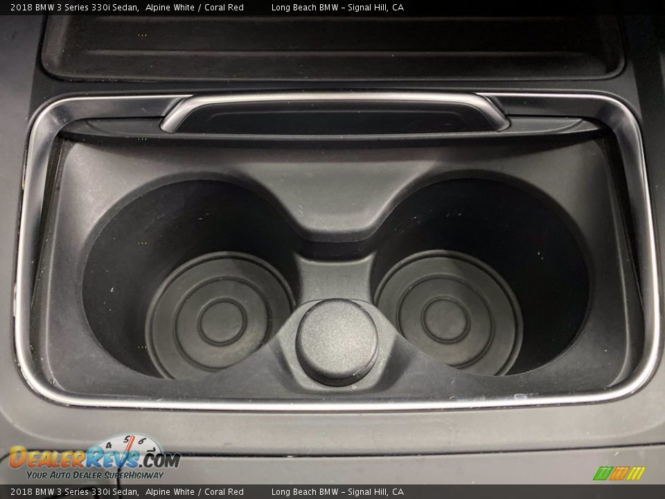2018 BMW 3 Series 330i Sedan Alpine White / Coral Red Photo #26