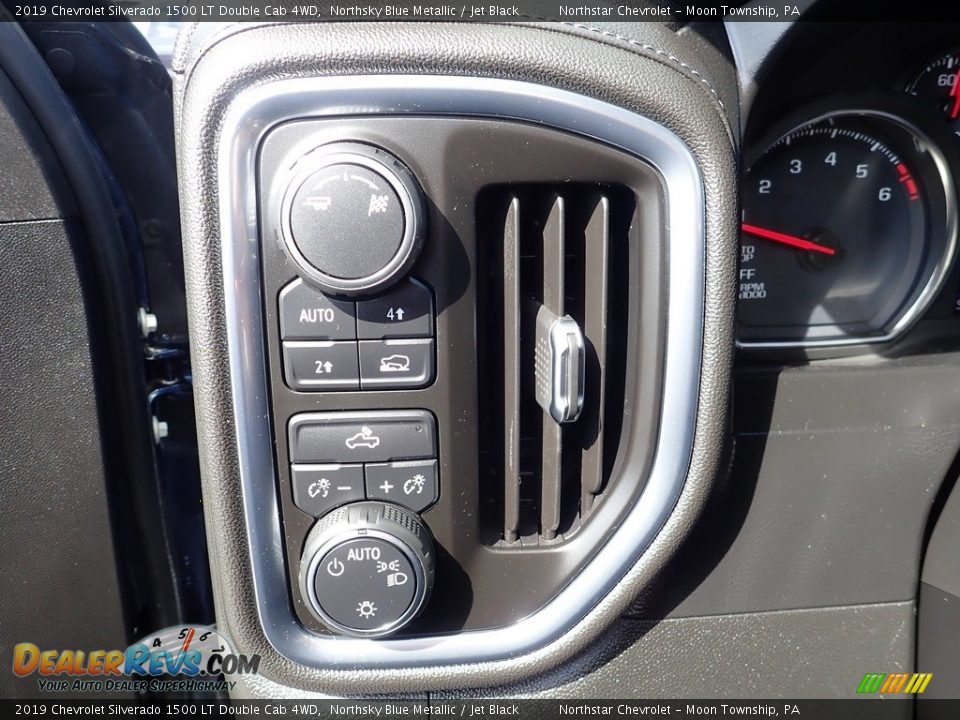 2019 Chevrolet Silverado 1500 LT Double Cab 4WD Northsky Blue Metallic / Jet Black Photo #26