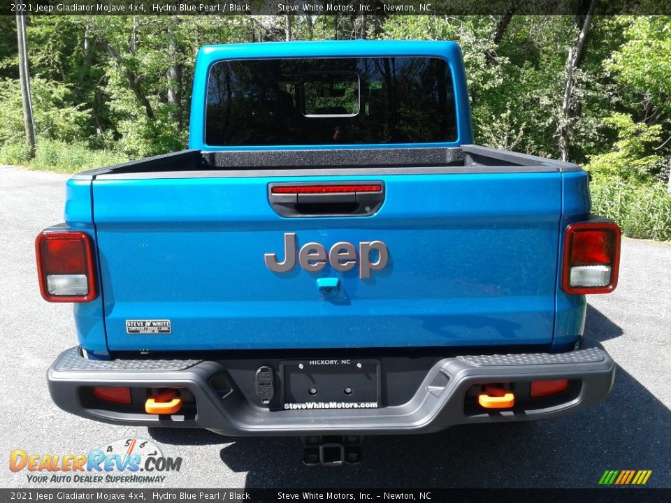 2021 Jeep Gladiator Mojave 4x4 Hydro Blue Pearl / Black Photo #7