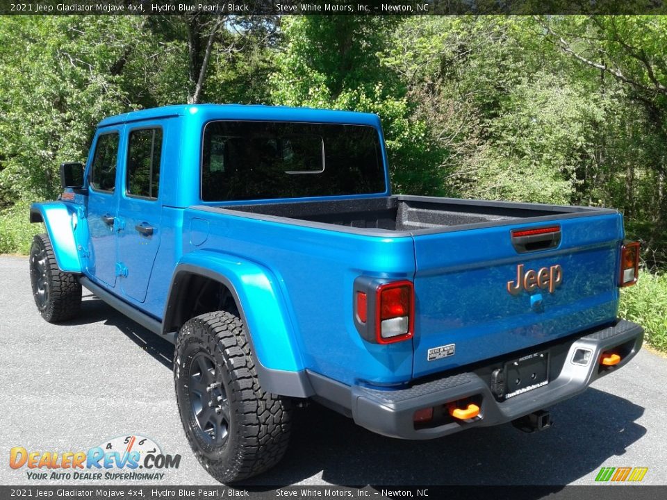 2021 Jeep Gladiator Mojave 4x4 Hydro Blue Pearl / Black Photo #9