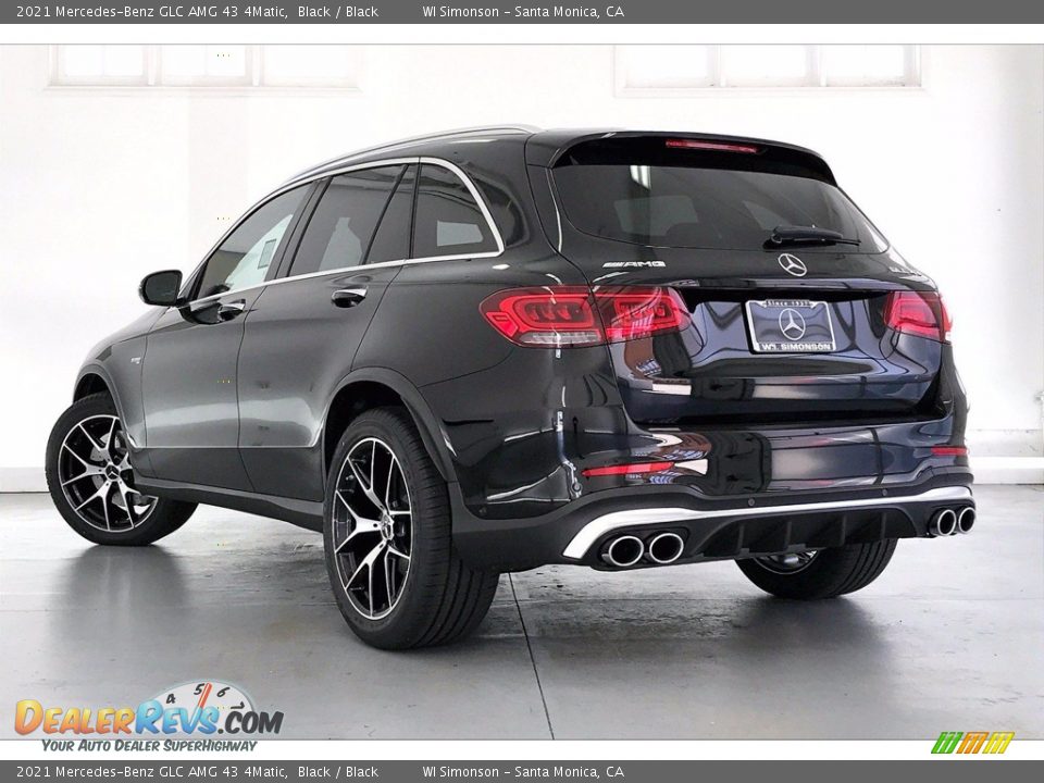 2021 Mercedes-Benz GLC AMG 43 4Matic Black / Black Photo #2