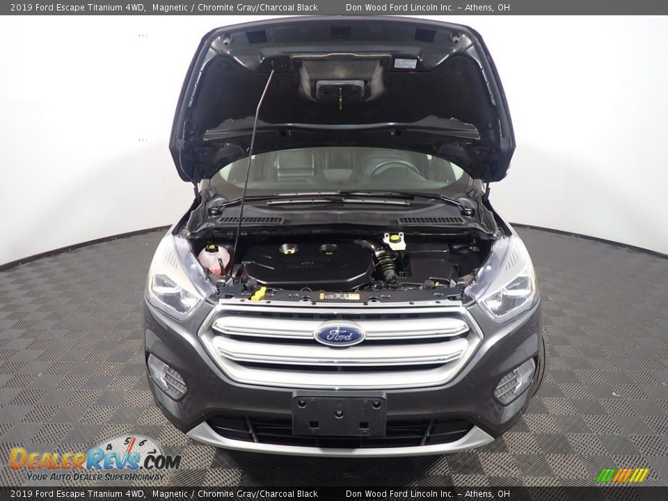 2019 Ford Escape Titanium 4WD Magnetic / Chromite Gray/Charcoal Black Photo #7