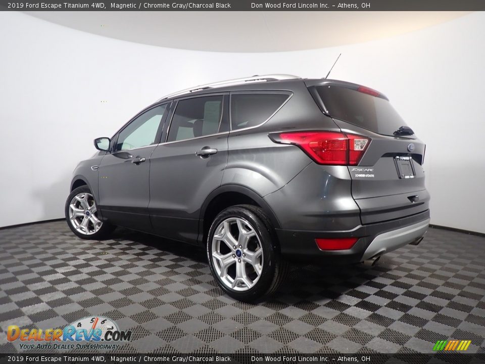 2019 Ford Escape Titanium 4WD Magnetic / Chromite Gray/Charcoal Black Photo #12