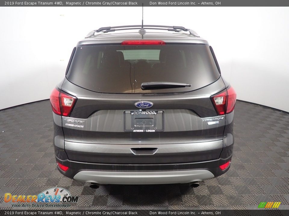 2019 Ford Escape Titanium 4WD Magnetic / Chromite Gray/Charcoal Black Photo #14