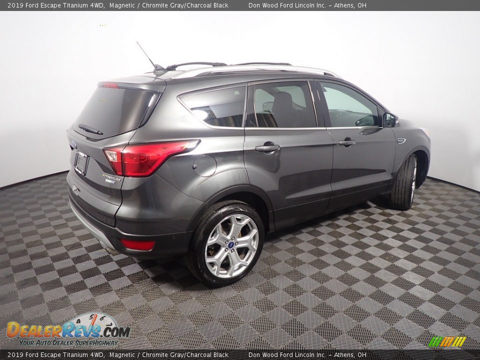 2019 Ford Escape Titanium 4WD Magnetic / Chromite Gray/Charcoal Black Photo #19