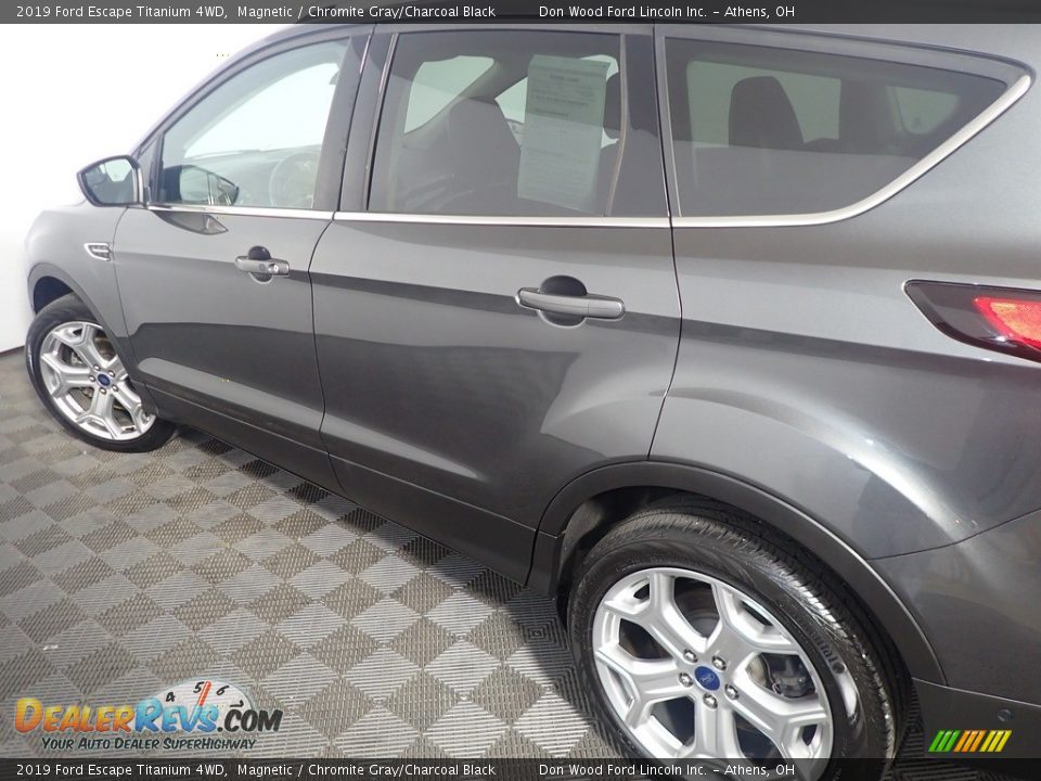 2019 Ford Escape Titanium 4WD Magnetic / Chromite Gray/Charcoal Black Photo #20