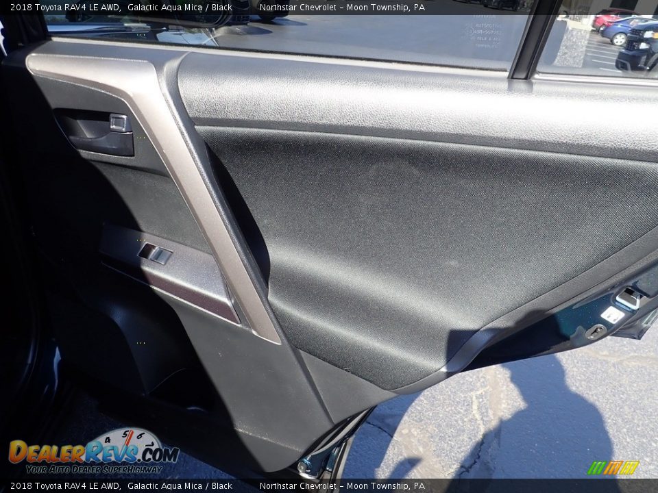 2018 Toyota RAV4 LE AWD Galactic Aqua Mica / Black Photo #19