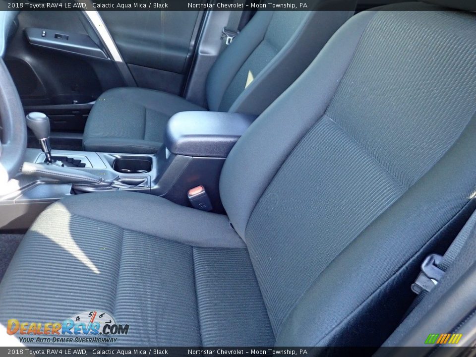 2018 Toyota RAV4 LE AWD Galactic Aqua Mica / Black Photo #20