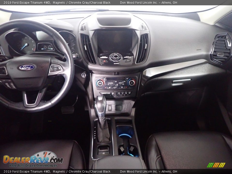 2019 Ford Escape Titanium 4WD Magnetic / Chromite Gray/Charcoal Black Photo #26