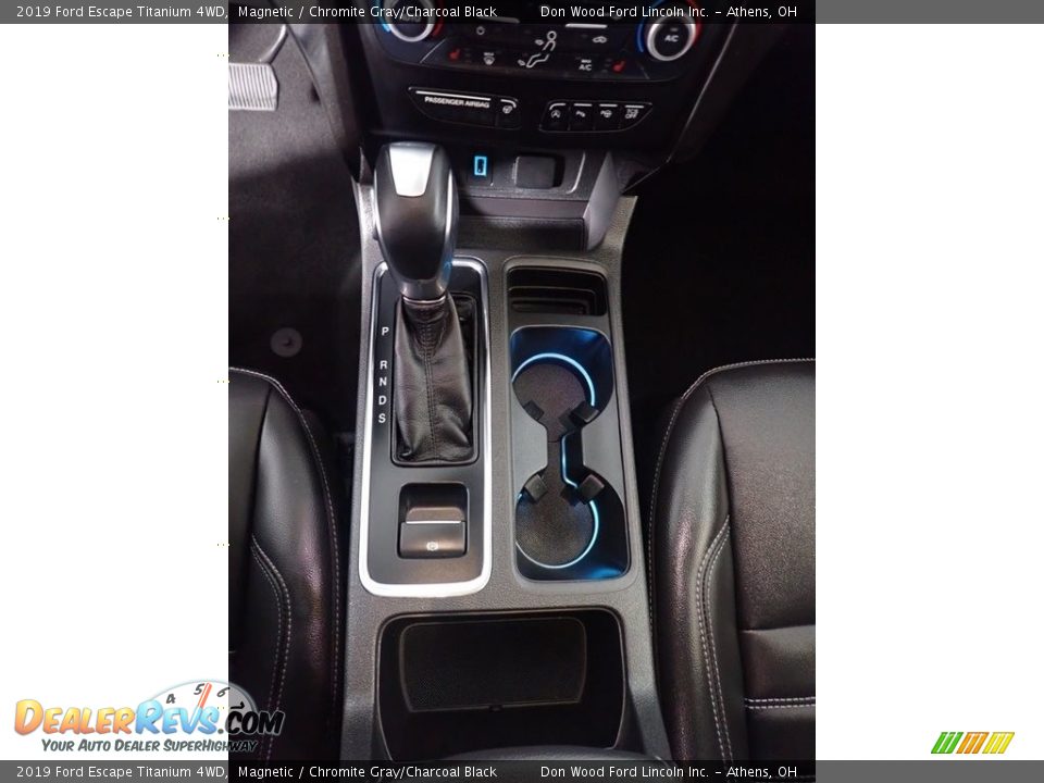 2019 Ford Escape Titanium 4WD Magnetic / Chromite Gray/Charcoal Black Photo #33