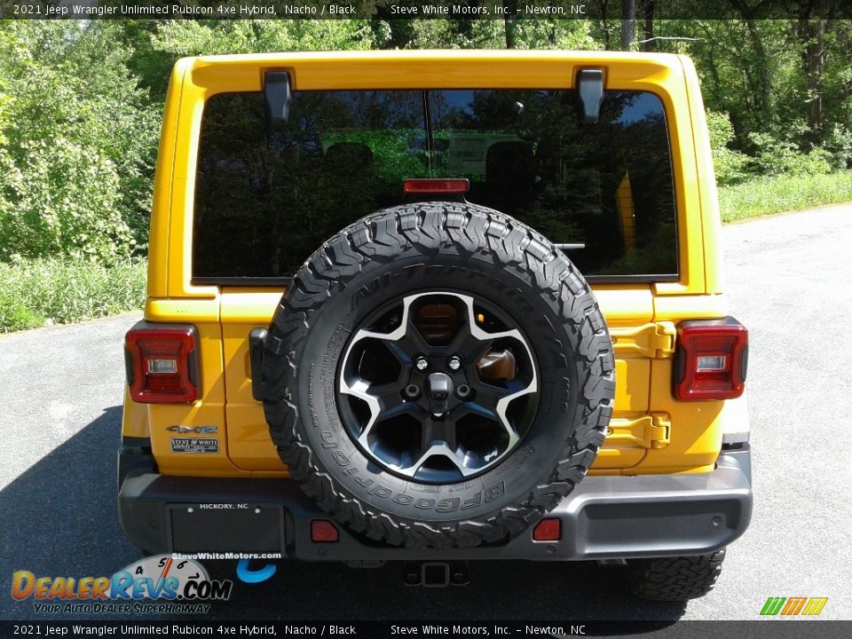 2021 Jeep Wrangler Unlimited Rubicon 4xe Hybrid Nacho / Black Photo #10