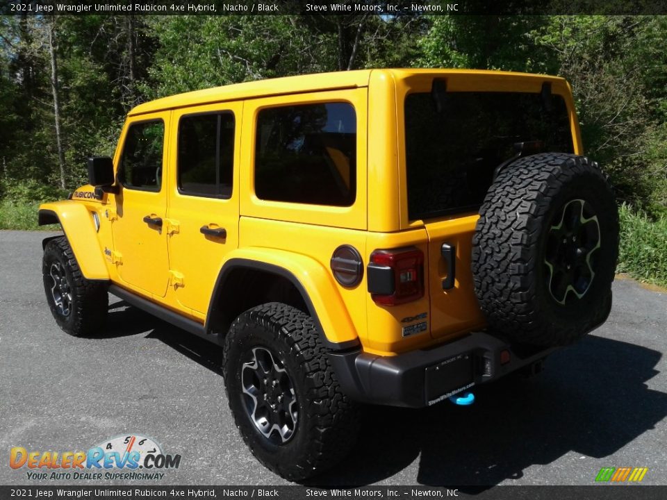 2021 Jeep Wrangler Unlimited Rubicon 4xe Hybrid Nacho / Black Photo #12