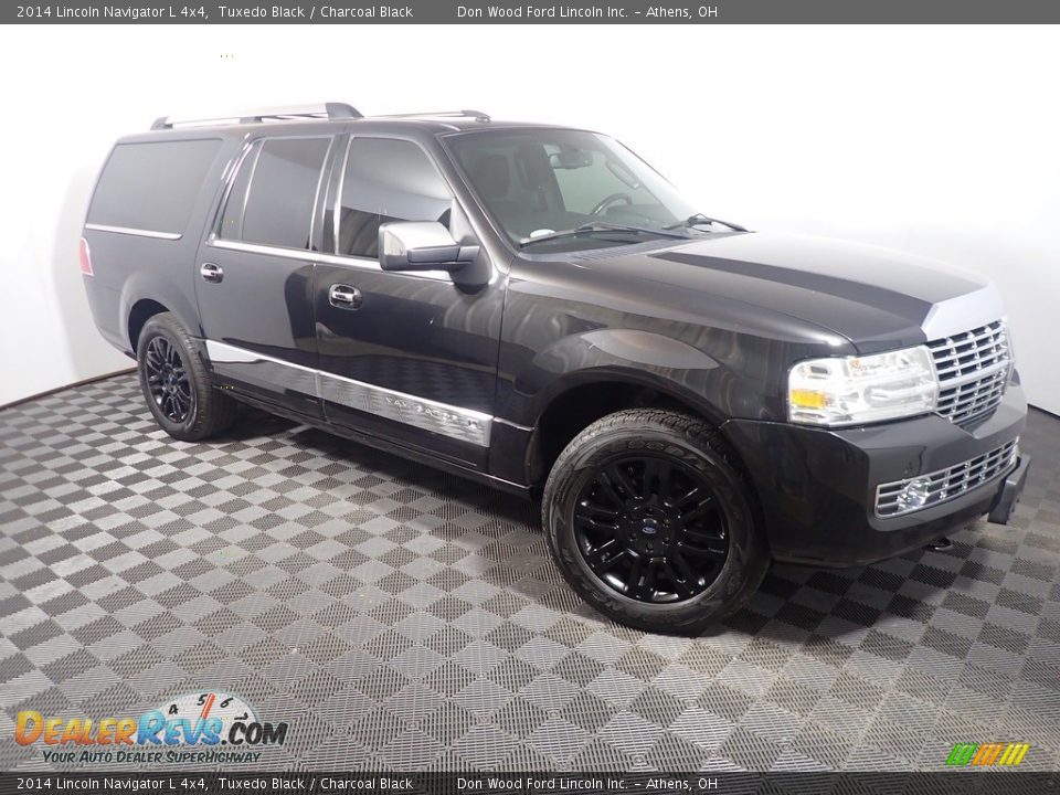 2014 Lincoln Navigator L 4x4 Tuxedo Black / Charcoal Black Photo #5