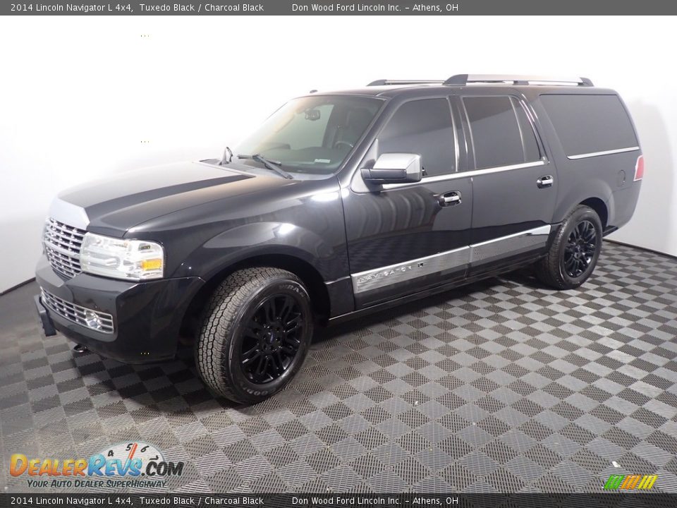 2014 Lincoln Navigator L 4x4 Tuxedo Black / Charcoal Black Photo #10