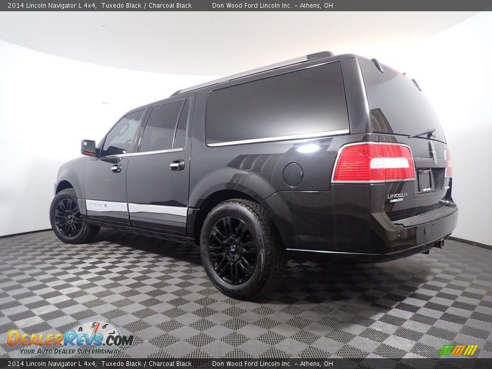 2014 Lincoln Navigator L 4x4 Tuxedo Black / Charcoal Black Photo #12