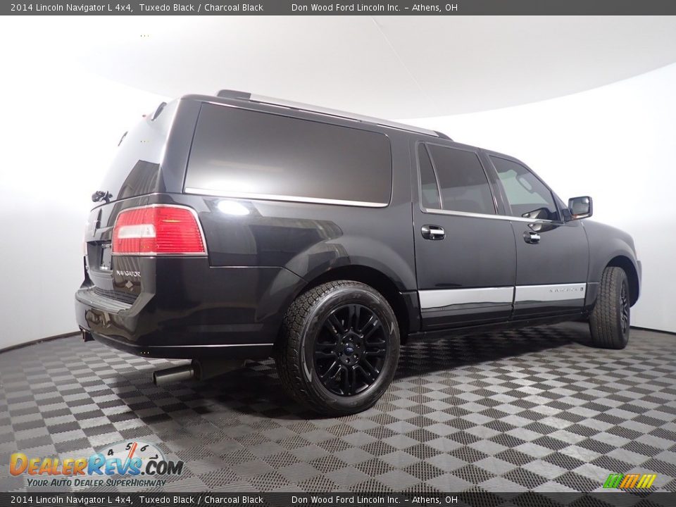 2014 Lincoln Navigator L 4x4 Tuxedo Black / Charcoal Black Photo #20