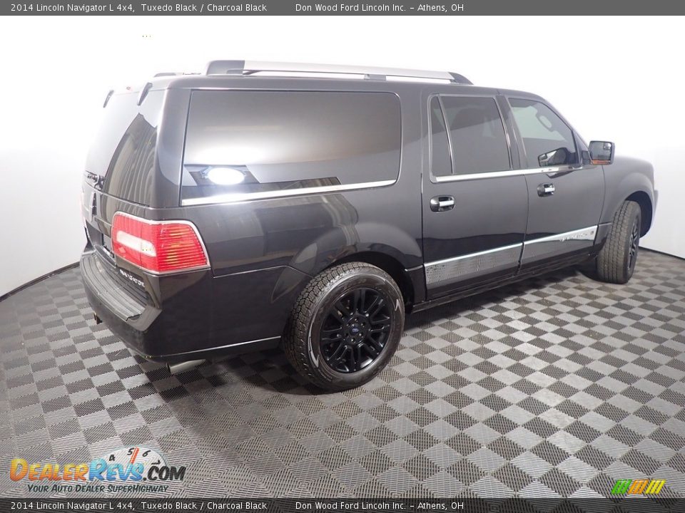 2014 Lincoln Navigator L 4x4 Tuxedo Black / Charcoal Black Photo #21