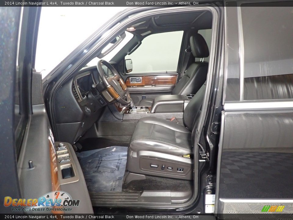 2014 Lincoln Navigator L 4x4 Tuxedo Black / Charcoal Black Photo #27