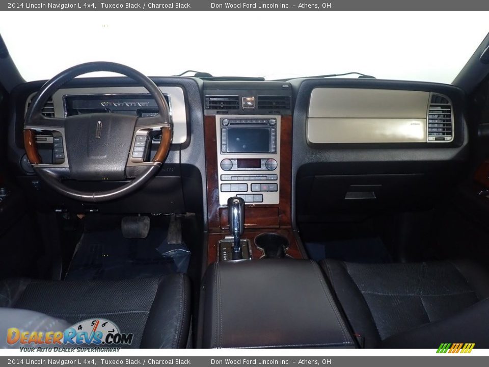 2014 Lincoln Navigator L 4x4 Tuxedo Black / Charcoal Black Photo #29