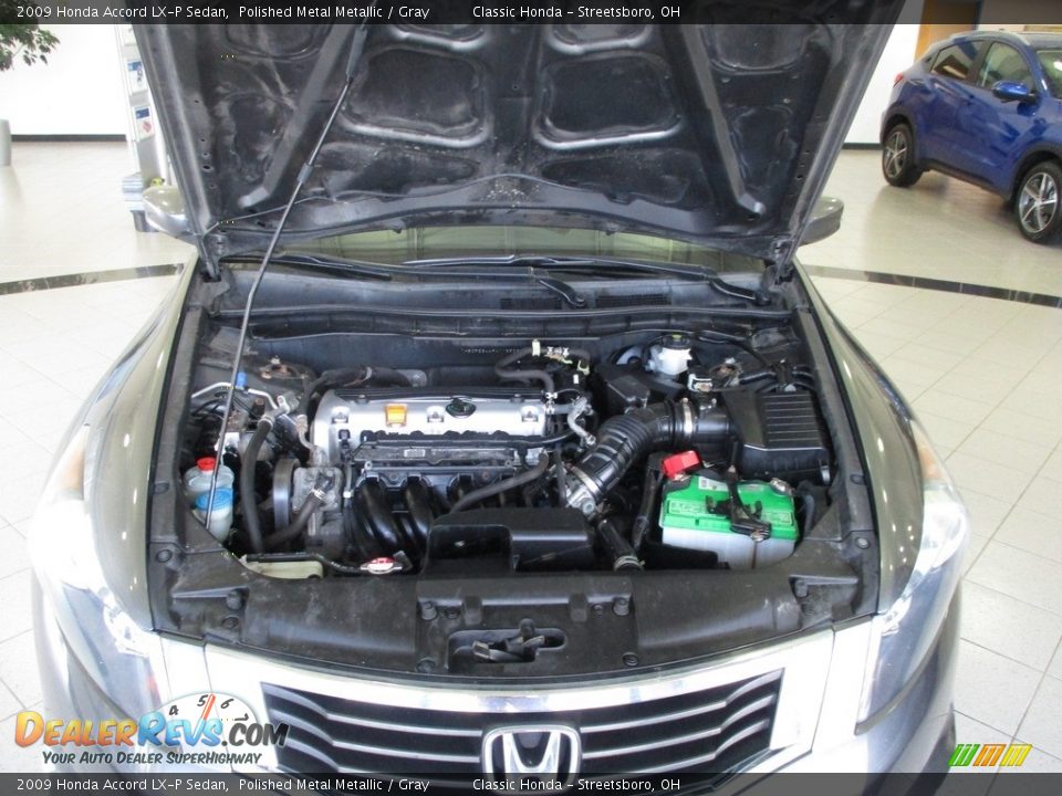 2009 Honda Accord LX-P Sedan Polished Metal Metallic / Gray Photo #11