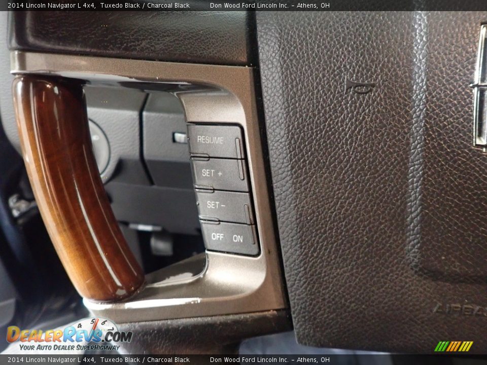 2014 Lincoln Navigator L 4x4 Tuxedo Black / Charcoal Black Photo #34