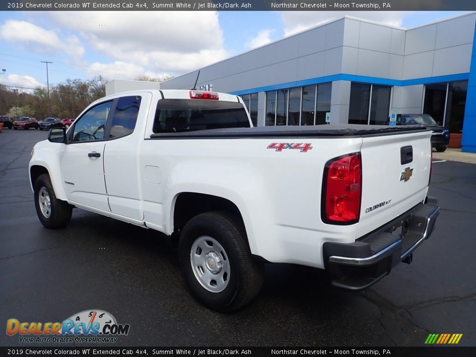 2019 Chevrolet Colorado WT Extended Cab 4x4 Summit White / Jet Black/Dark Ash Photo #4