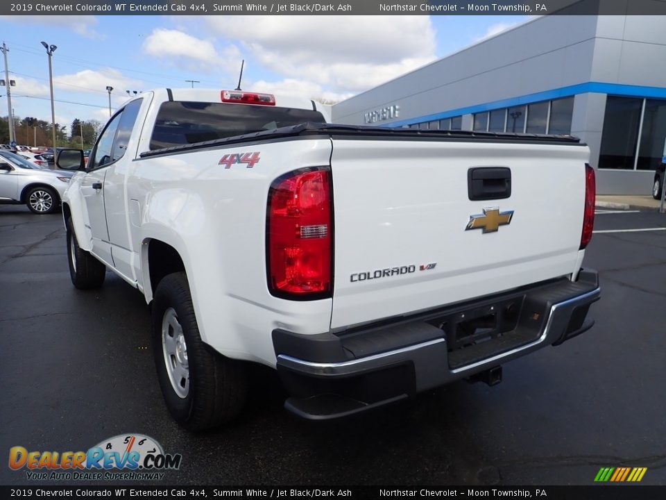 Summit White 2019 Chevrolet Colorado WT Extended Cab 4x4 Photo #5