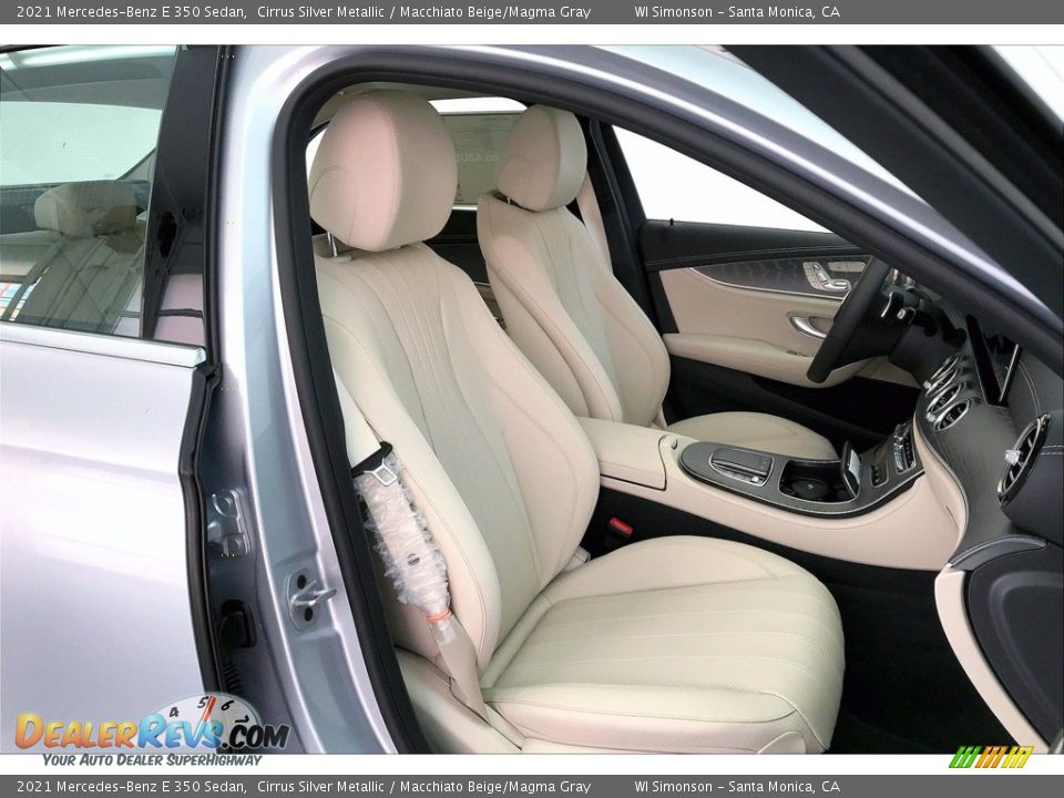 2021 Mercedes-Benz E 350 Sedan Cirrus Silver Metallic / Macchiato Beige/Magma Gray Photo #5
