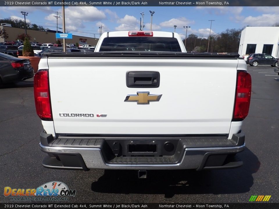 2019 Chevrolet Colorado WT Extended Cab 4x4 Summit White / Jet Black/Dark Ash Photo #6