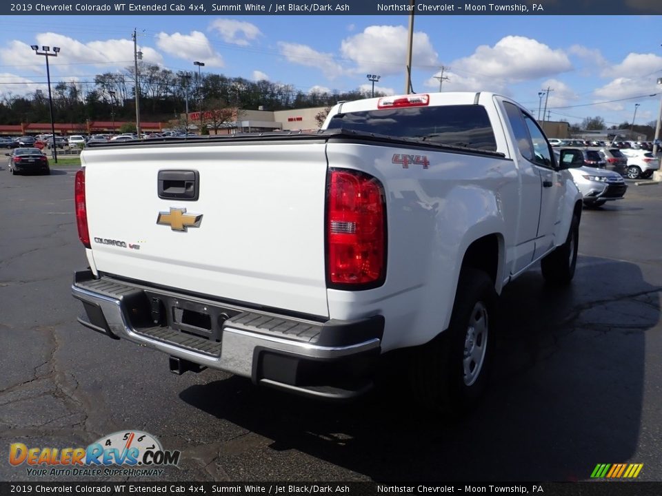 2019 Chevrolet Colorado WT Extended Cab 4x4 Summit White / Jet Black/Dark Ash Photo #7