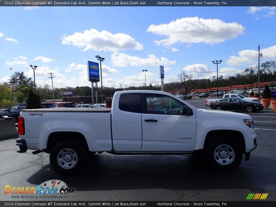 2019 Chevrolet Colorado WT Extended Cab 4x4 Summit White / Jet Black/Dark Ash Photo #9