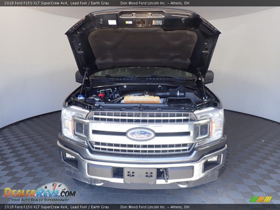 2018 Ford F150 XLT SuperCrew 4x4 Lead Foot / Earth Gray Photo #7