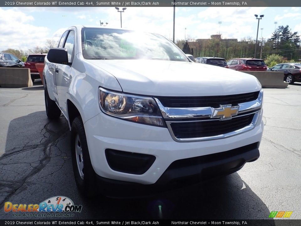 Summit White 2019 Chevrolet Colorado WT Extended Cab 4x4 Photo #11