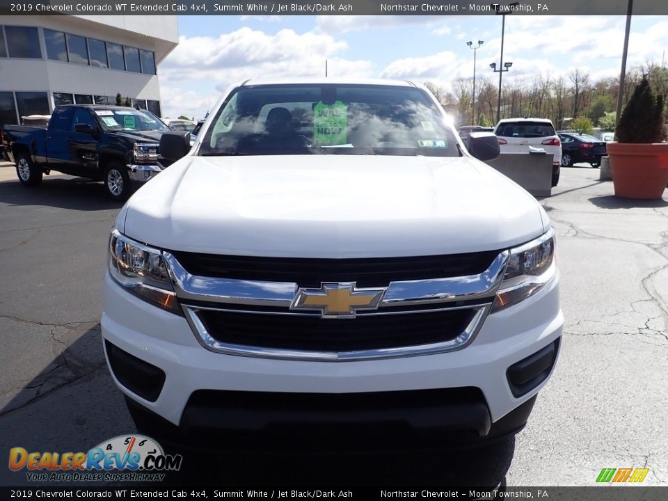 2019 Chevrolet Colorado WT Extended Cab 4x4 Summit White / Jet Black/Dark Ash Photo #12