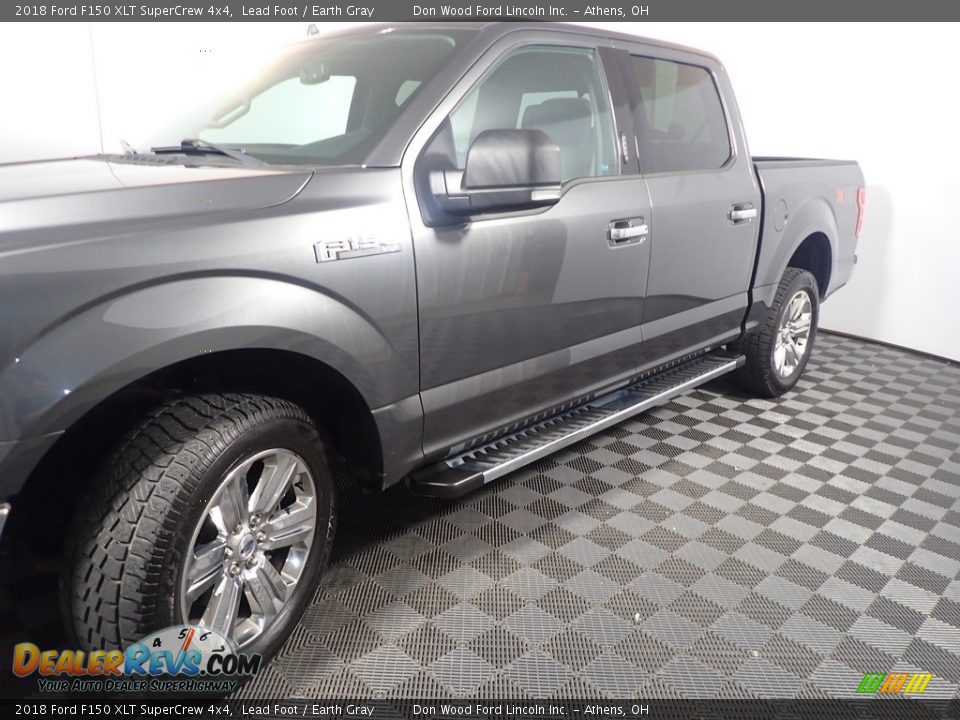 2018 Ford F150 XLT SuperCrew 4x4 Lead Foot / Earth Gray Photo #11