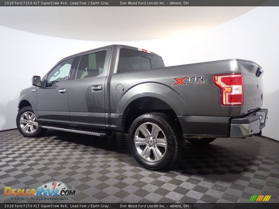 2018 Ford F150 XLT SuperCrew 4x4 Lead Foot / Earth Gray Photo #12