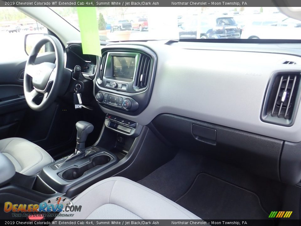 Jet Black/Dark Ash Interior - 2019 Chevrolet Colorado WT Extended Cab 4x4 Photo #15