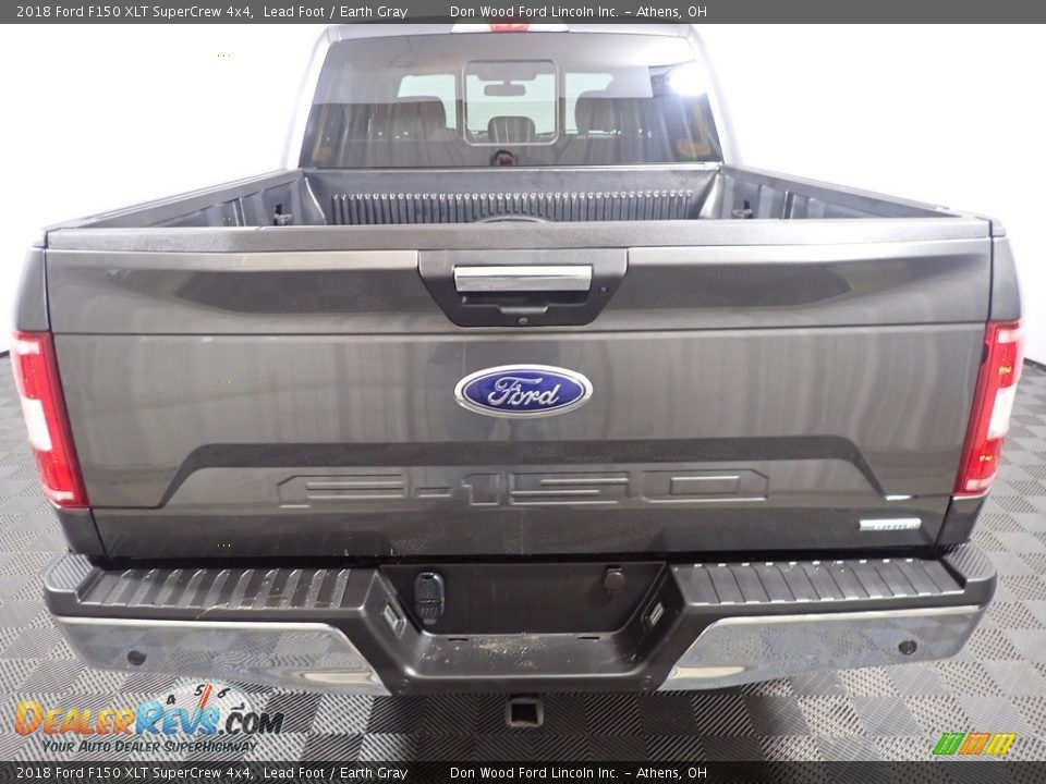 2018 Ford F150 XLT SuperCrew 4x4 Lead Foot / Earth Gray Photo #14