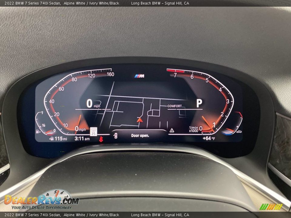 2022 BMW 7 Series 740i Sedan Gauges Photo #17