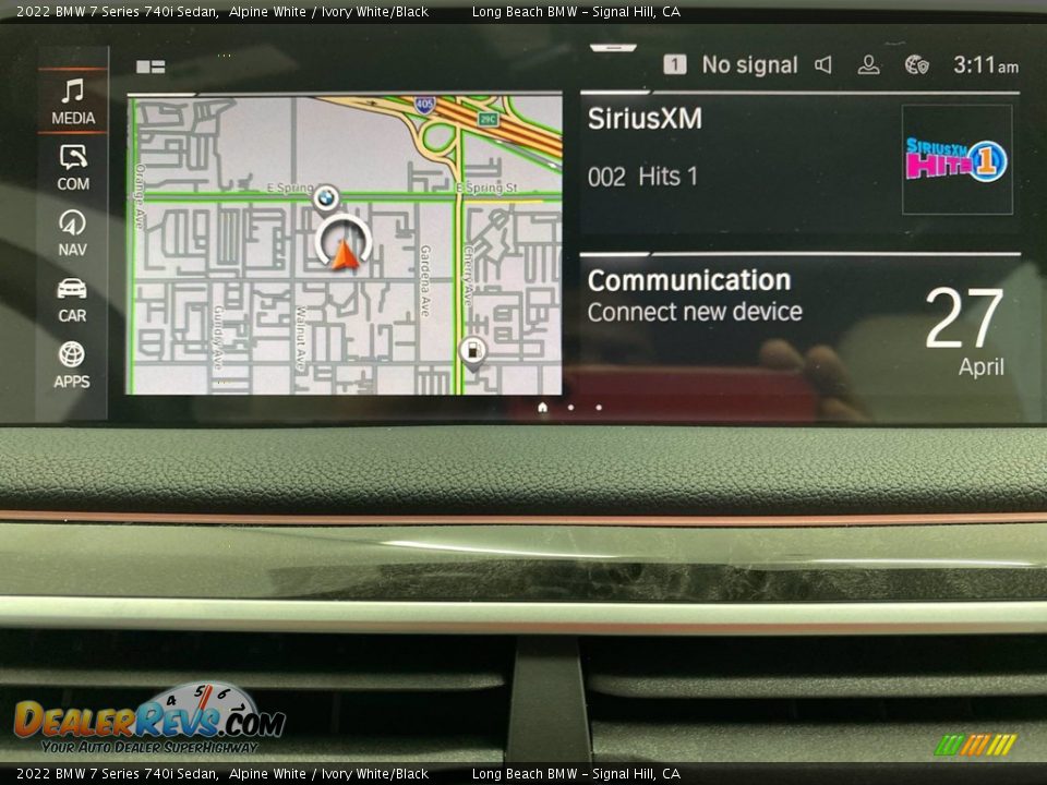Navigation of 2022 BMW 7 Series 740i Sedan Photo #18