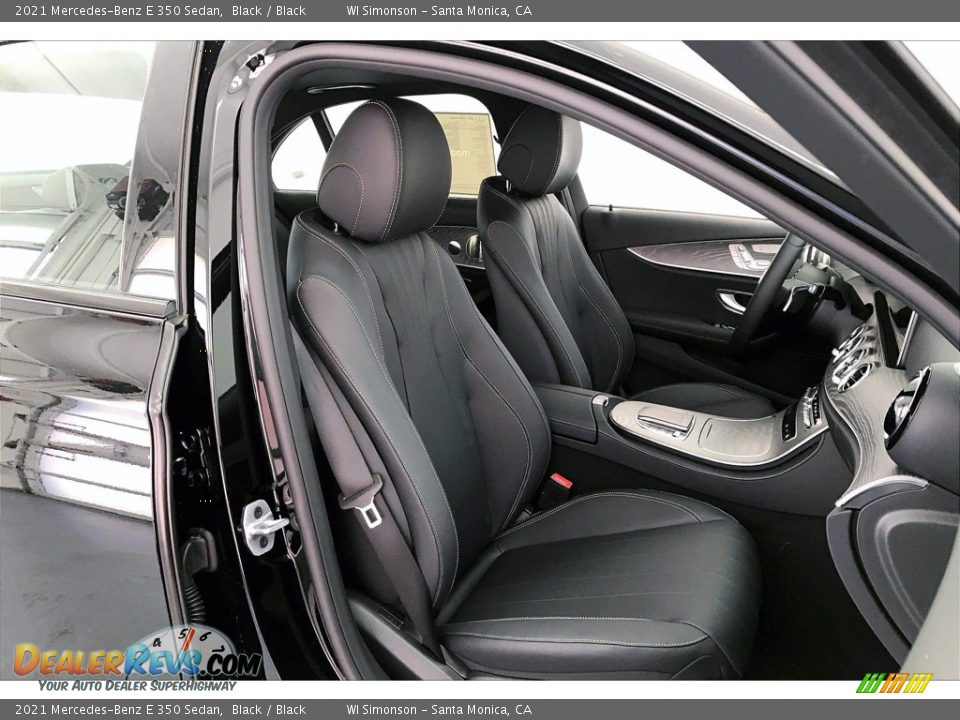 Front Seat of 2021 Mercedes-Benz E 350 Sedan Photo #5