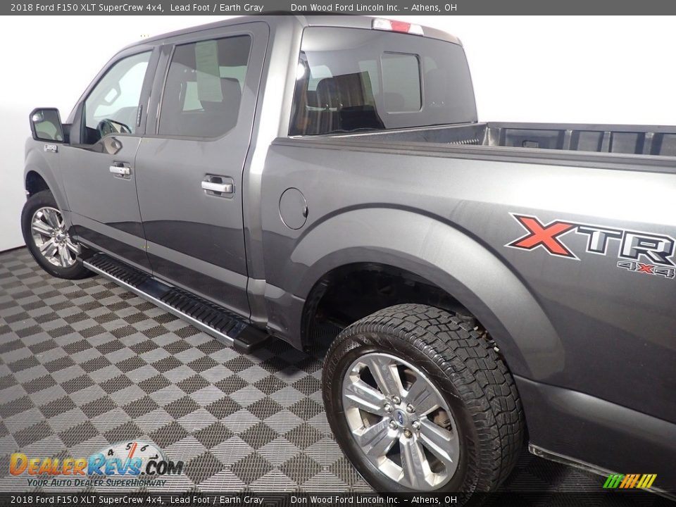 2018 Ford F150 XLT SuperCrew 4x4 Lead Foot / Earth Gray Photo #18