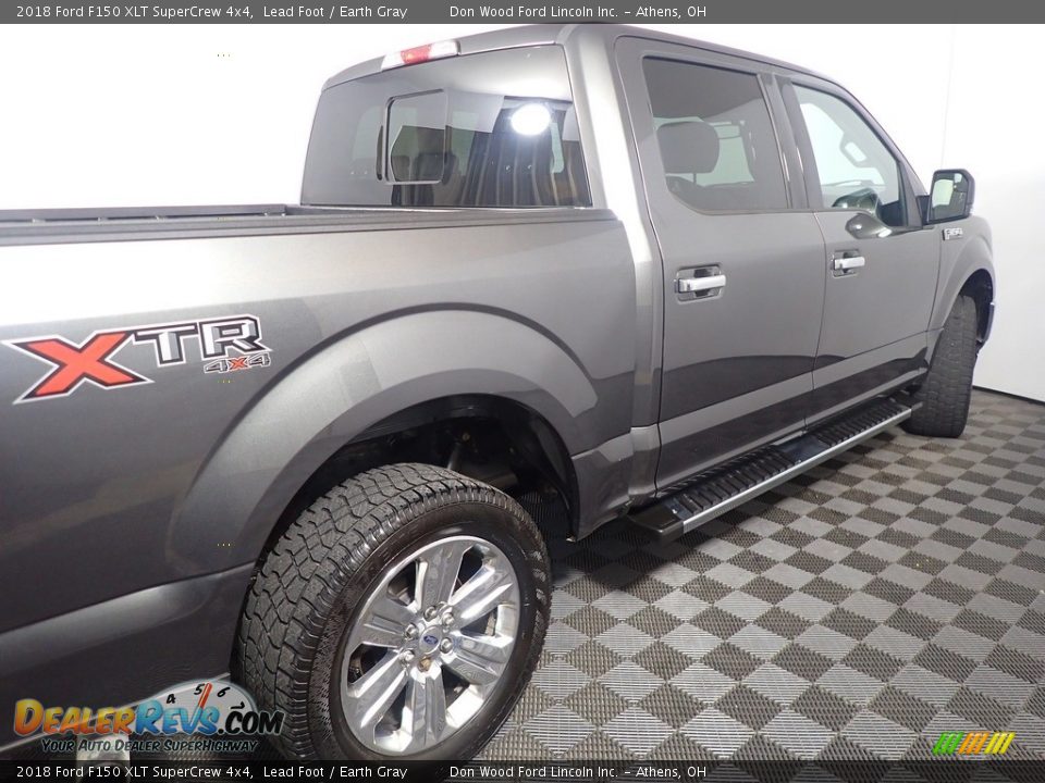2018 Ford F150 XLT SuperCrew 4x4 Lead Foot / Earth Gray Photo #19