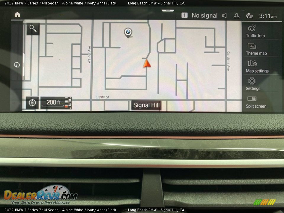 Navigation of 2022 BMW 7 Series 740i Sedan Photo #19