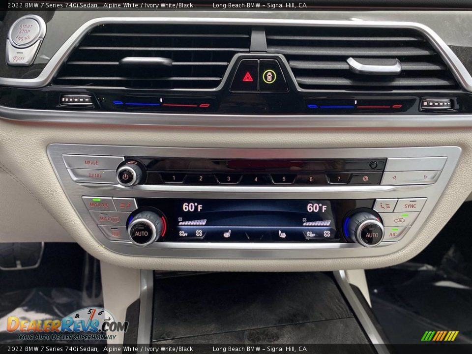 Controls of 2022 BMW 7 Series 740i Sedan Photo #21